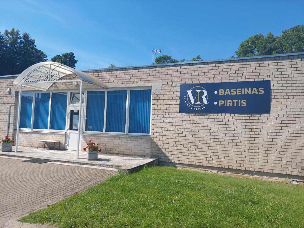"Veiklus Rietavas" Apgyvendinimas Hostel Bagian luar foto